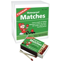 Waterproof Matches - 10-Pack
