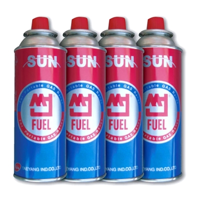 Butane Fuel Canister - 4-Pack