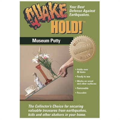 QuakeHOLD! Museum Putty