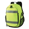 Hi Vis Lime Backpack
