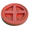 Red gamma seal lid