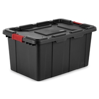 Plastic Industrial Tote 27 Gallon with Lid