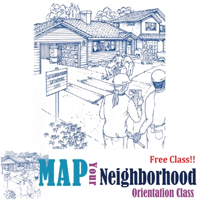 Map Your Neighborhood Orientation - 08/19/17