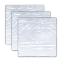 Plastic Zip Bags 8 in x 8 in 100 Pack