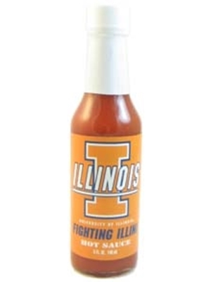 Collegiate Football Hot Sauce - Illinois Fighting Illini
