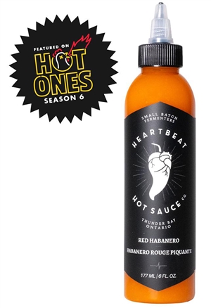 Heartbeat Red Habanero Hot Sauce, 6oz.