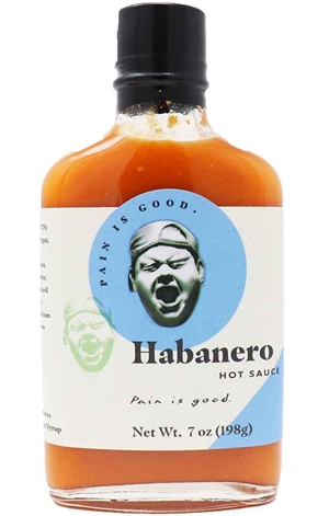 Most Wanted Pain is Good Habanero Hot Sauce