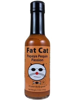 Fat Cat Papaya Penguin Passion Hot Sauce