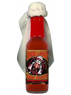 Bomb Laden Mad Blast Habanero Hot Sauce