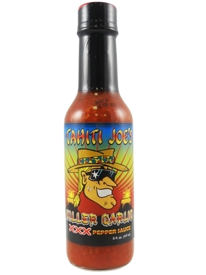 Tahiti Joe’s Killer Garlic XXX Pepper Sauce