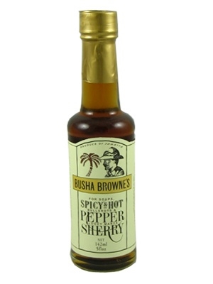 Busha Browne’s Hot Pepper Sherry