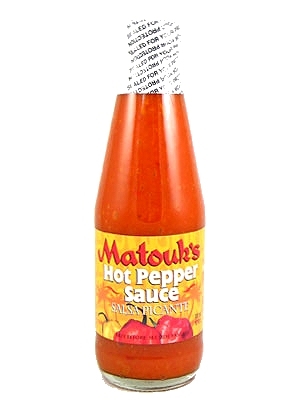 Matouk's Salsa Picante Hot Pepper Sauce