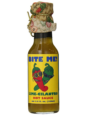 Bite Me! Lime/Cilantro Hot Sauce