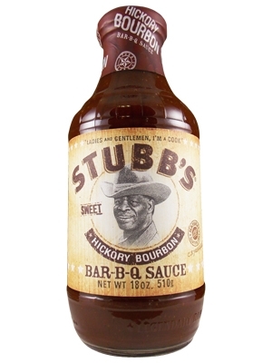 Stubb’s Hickory Bourbon Bar-B-Q Sauce