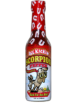 Ass Kickin' Scorpion Pepper Hot Sauce