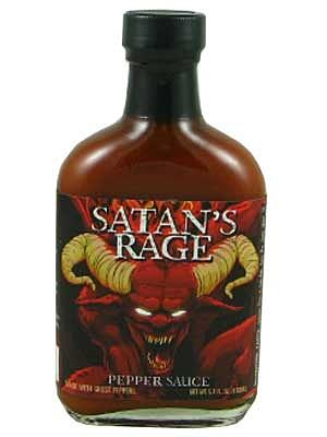 Satan’s Rage Pepper Hot Sauce