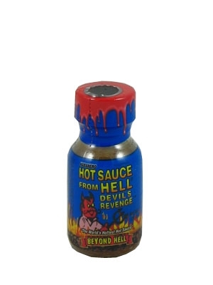 Mini Habanero Hot Sauce From Hell Devil's Revenge