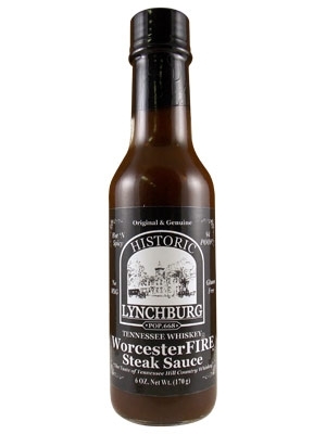 Historic Lynchburg Tennessee Whiskey WorcesterFIRE Steak Sauce