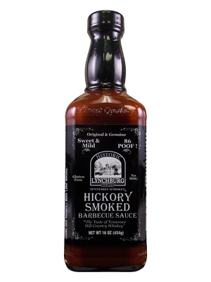 Historic Lynchburg Tennessee Whiskey Hickory Smoked BBQ Sauce