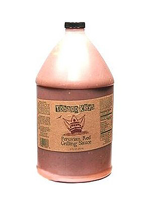 Tobago Keys Peruvian Red Grilling Sauce Gallon