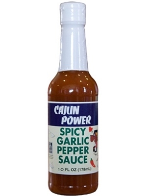 Cajun Power Spicy Garlic Pepper Sauce
