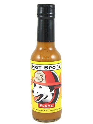 Hot Spots Flame Hot Sauce
