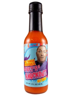The Three Stooges Curly's Knockout! Hot Sauce