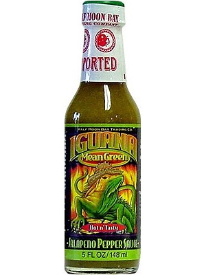 Iguana Mean Green Hot n' Tasty Jalapeno Pepper Sauce