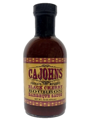 Cajohns Black Cherry Bourbon Barbecue Sauce