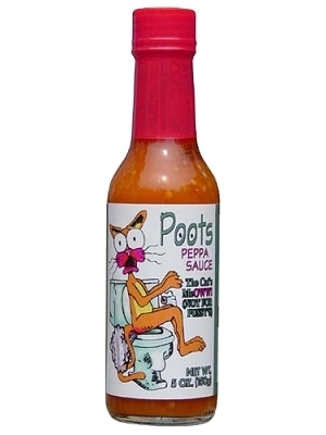 Poots Peppa Sauce, The Cats Meow