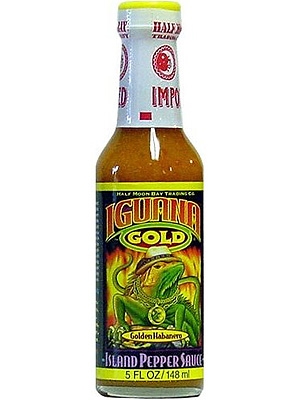 Iguana Gold Golden Habanero Island Pepper Sauce