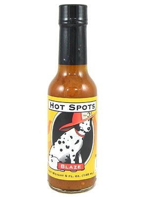 Hot Spots Blaze Hot Sauce