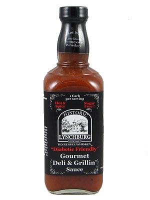 Lynchburg Tennessee Whiskey, Diabetic Friendly, Gourmet Deli and Grillin Sauce