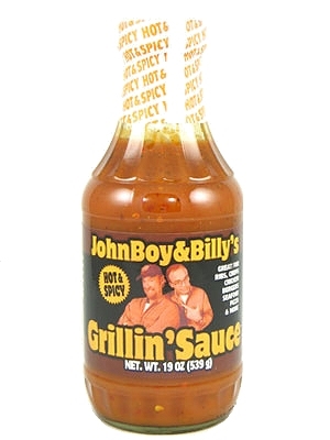 JohnBoy and Billy's Hot & Spicy Grillin' Sauce