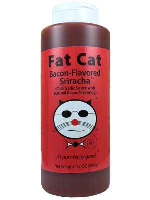 Fat Cat Bacon Flavored Sriracha Sauce