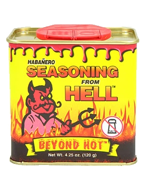 Habanero Seasoning from Hell
