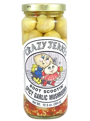Crazy Jerry's Boot Scootin Garlic Mushrooms
