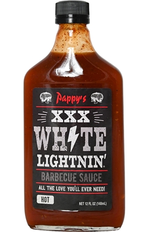Pappy's XXX White Lightnin' BBQ Sauce