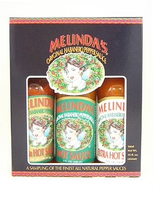 Melinda's 3 Pack Hot Sauce Gift Set