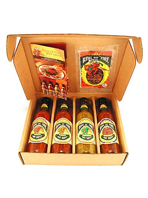 Ring of Fire Hot Sauce Gift Box