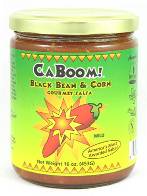 Caboom. Black Bean and Corn Gourmet Salsa