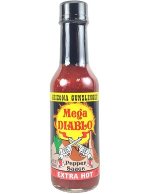 Arizona Gunslinger Mega Diablo Extra Hot Pepper Sauce