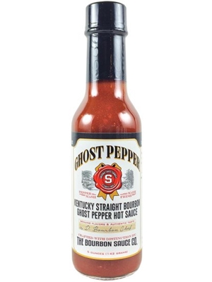 Kentucky Straight Bourbon Ghost Pepper Hot Sauce