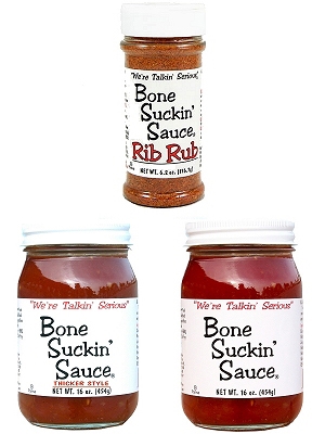 Bone Suckin BBQ Gift Set, Mild