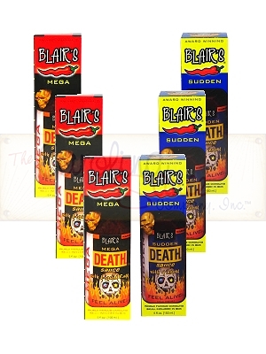 Blair's Mega Death Sauce Six Pack