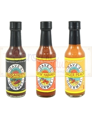 Dave's Gourmet Spicy Three Pack