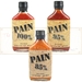 PAIN 100%, 95% and 85% Hot Sauce Set