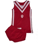 Indiana IU Toddler Cheer Dress Set by Sara Lynn Togs
