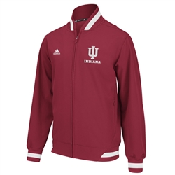 ADIDAS Crimson INDIANA Poly Sideline Trans Jacket