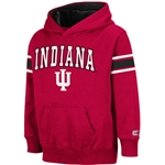 Crimson Kids THROWBACK Pullover INDIANA IU Hooded Sweatshirt from Colosseum